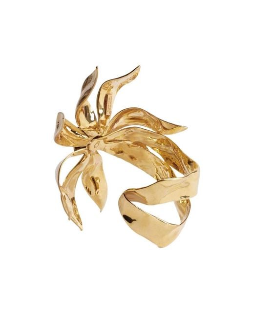 Balenciaga Metallic Bloom Cuff