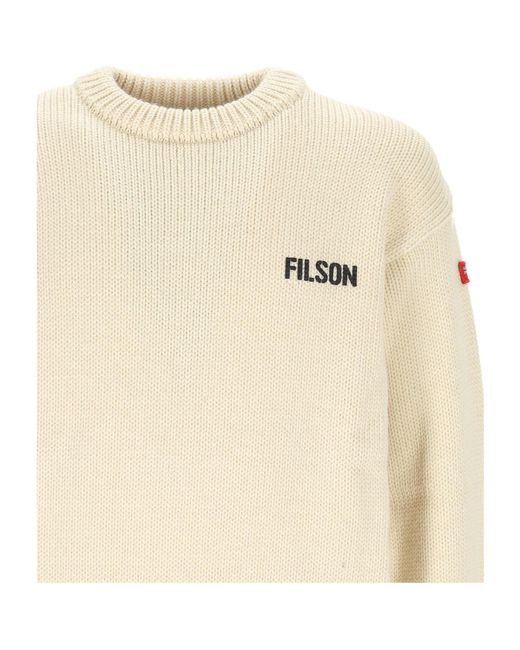 Junya Watanabe White Knitted Jumper for men