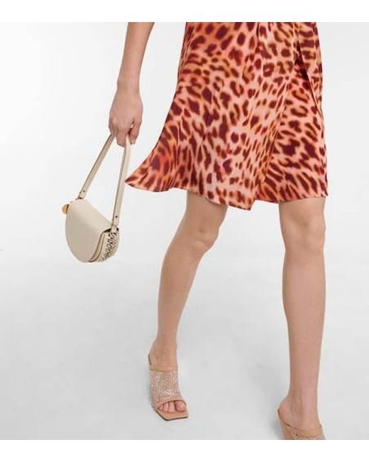 Stella McCartney Red Printed Halterneck Minidress
