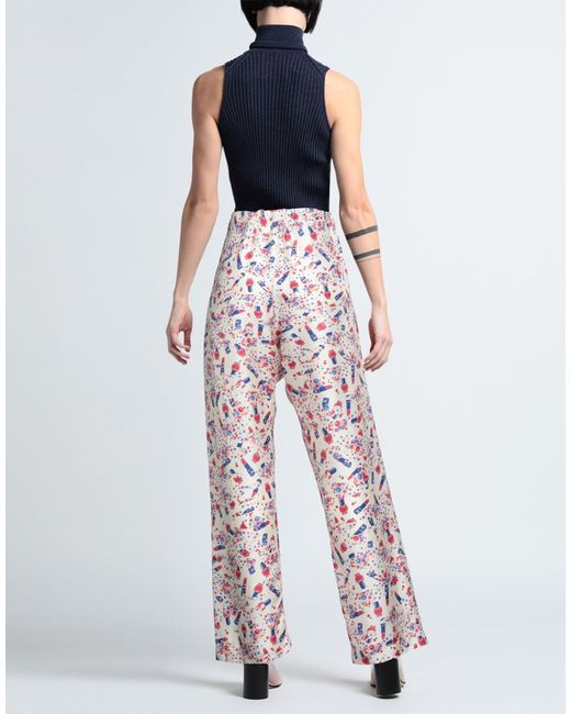 Maison Margiela White Pockets Casual Trouser