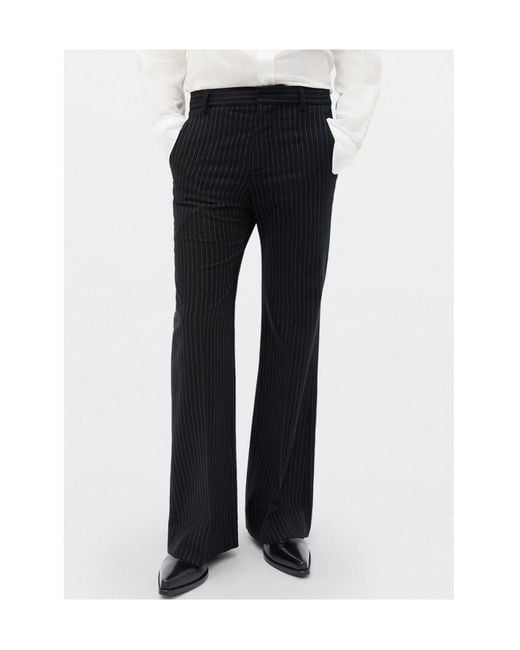 Ann Demeulemeester Black Stefan Trousers for men