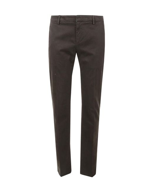 Dondup Gray Slim Fit Pants for men