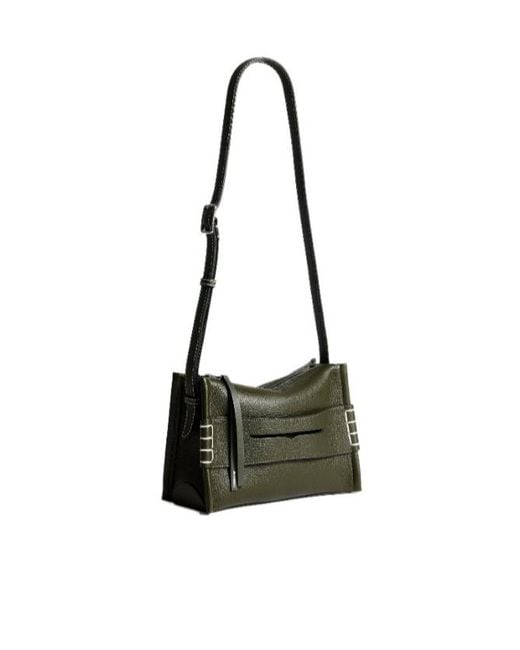J.W. Anderson Green Small Messenger Loafer Bag