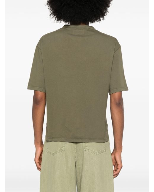Officine Generale Green Leila Cotton T-Shirt