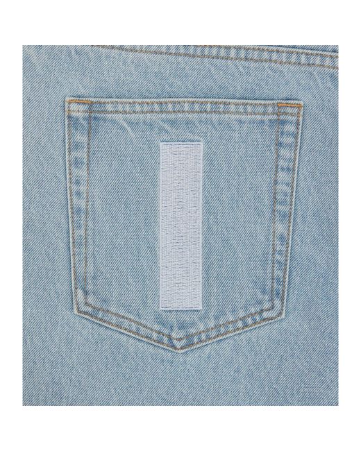ICECREAM Blue Run Dog Straight Leg Jeans for men