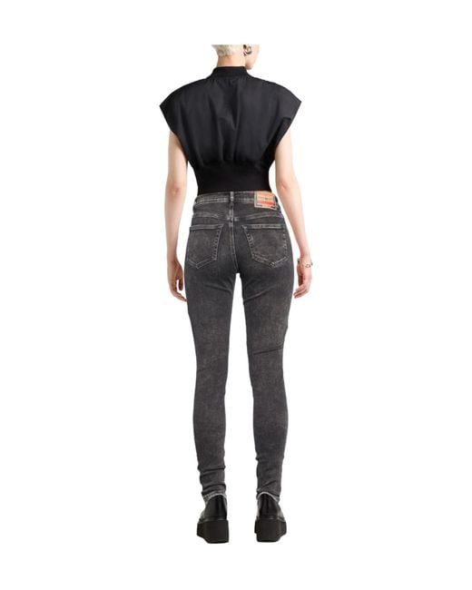 DIESEL Gray Slim-Fit Jeans