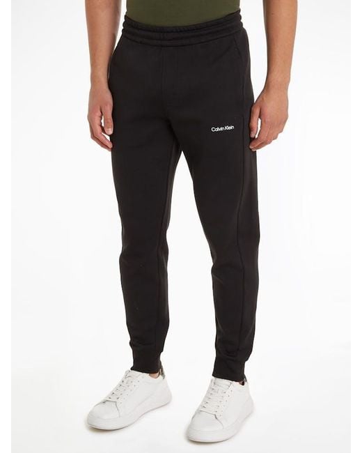 Calvin Klein Black Running Pants for men