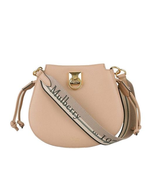 Mulberry Natural Iris Leather Satchel Bag