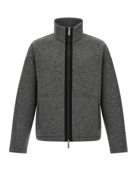 Herno Gray Laminar Jacket for men