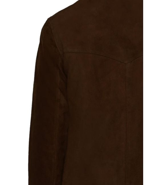 Tory Burch Brown Suede Jacket