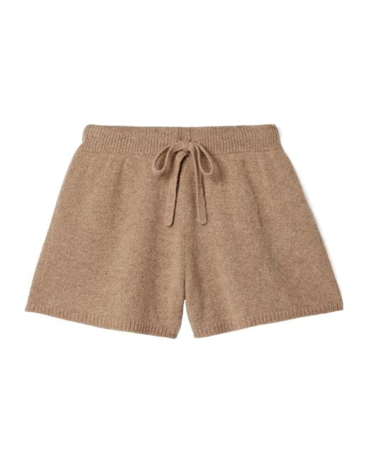 The Elder Statesman Natural Casual Solid Color Shorts