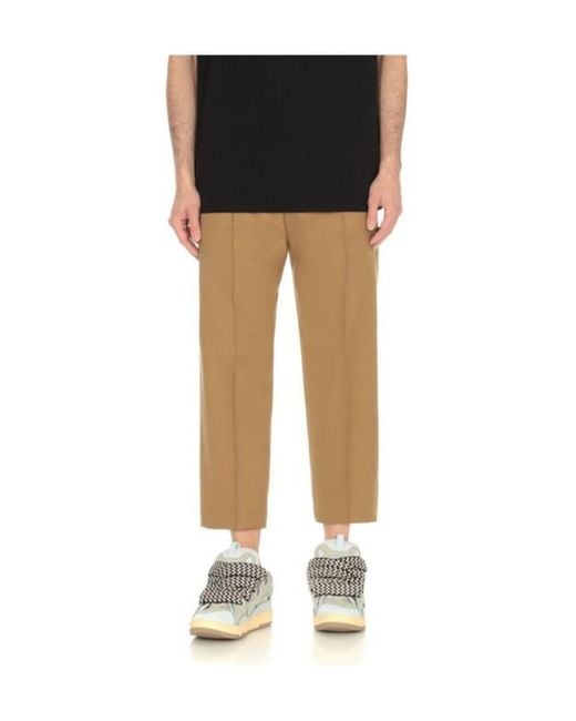 Lanvin White Curb Low-Top Sneakers for men