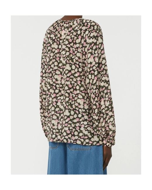 Weekend by Maxmara Multicolor Printed Silk Shirt