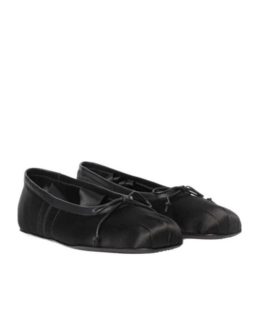 Ann Demeulemeester Black Paloma Ballerina Shoes