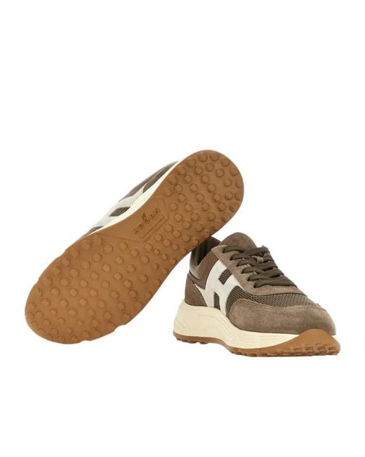 Hogan Brown Sneakers Hyperlight for men