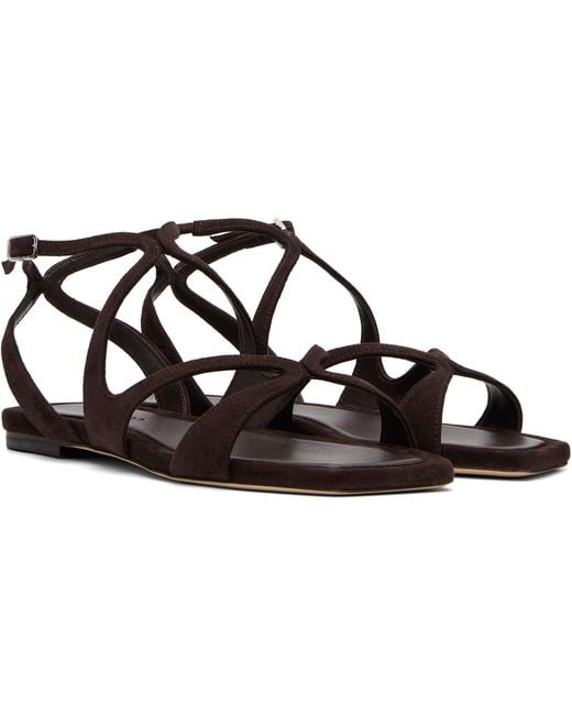 Jimmy Choo Multicolor Ayla Flat Sandals