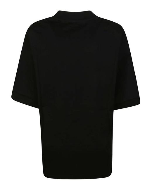 Palm Angels Black Patterned Printed T-Shirt
