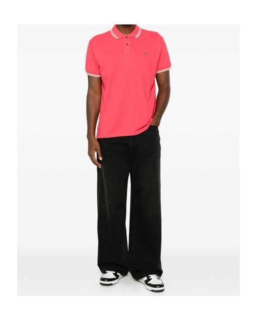 Vivienne Westwood Pink Short-Sleeve Polo Shirt for men