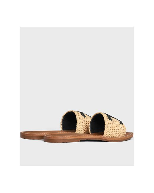 Céline Metallic Lympia Mule