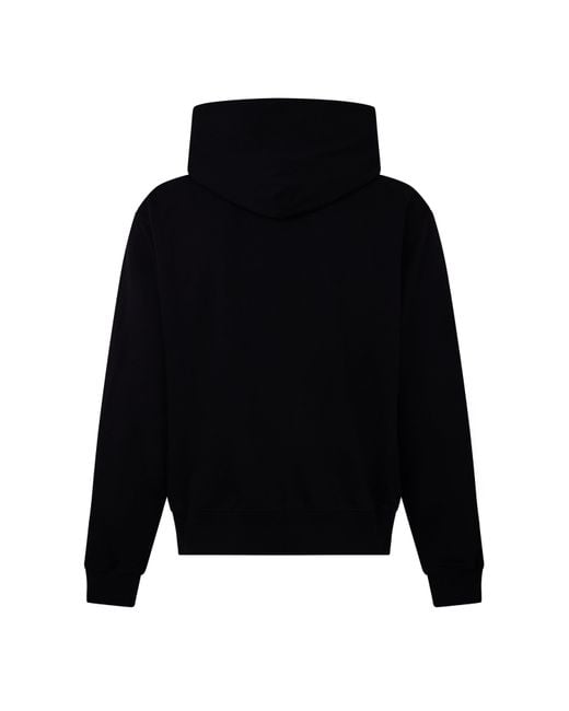 Gucci Blue Hoodie With Vertical Stripe Desig for men