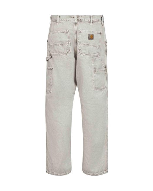 Carhartt Gray Double Knee Pants for men