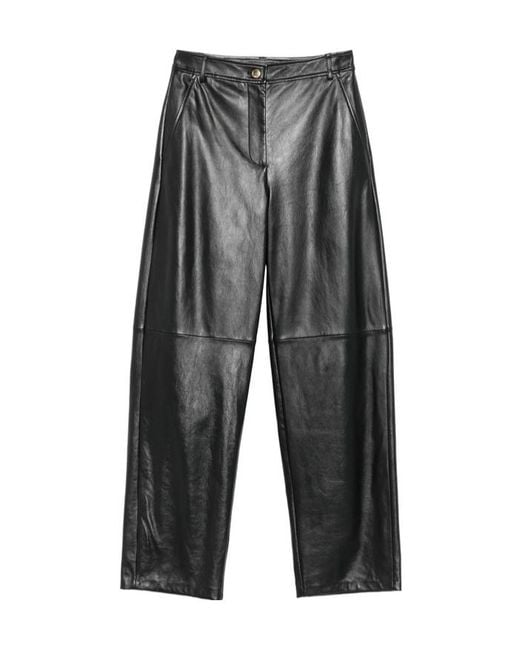 Max Mara Gray Casual Pants With Belt Loops