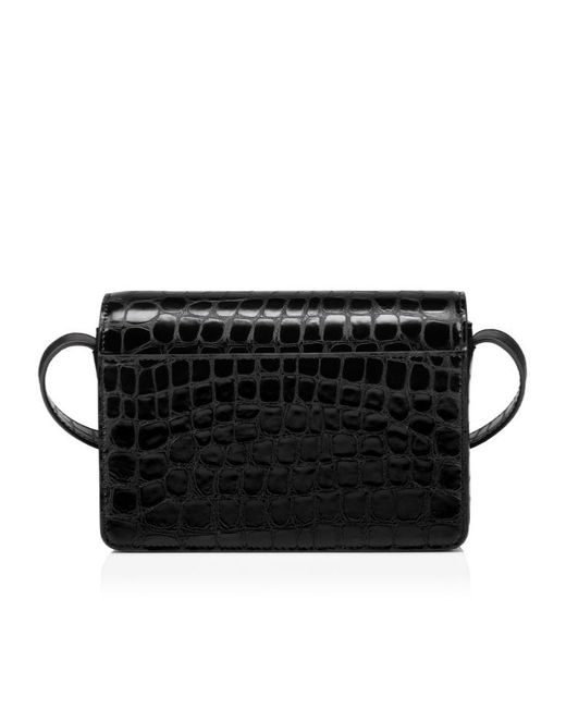 Christian Louboutin Black Loubi54 Small Crossbody Bag