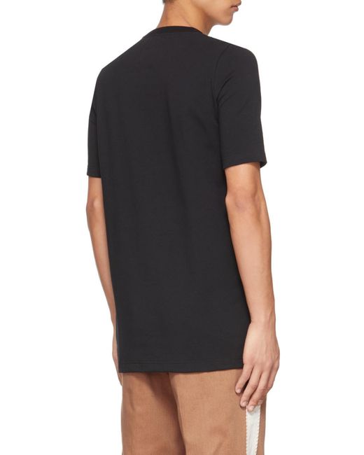 Doublet Black Graphic-Print Short-Sleeve T-Shirt for men