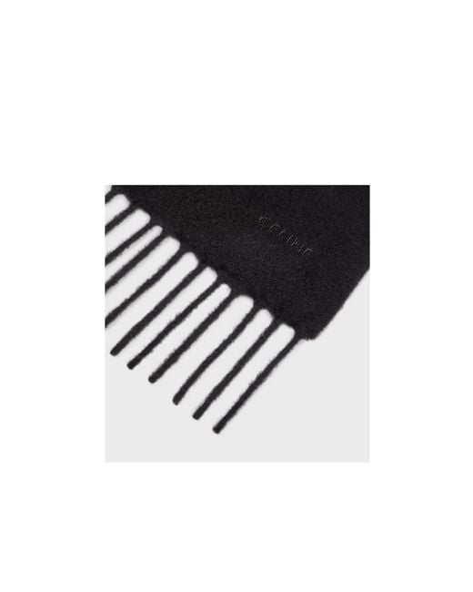 Céline Black Scarf for men