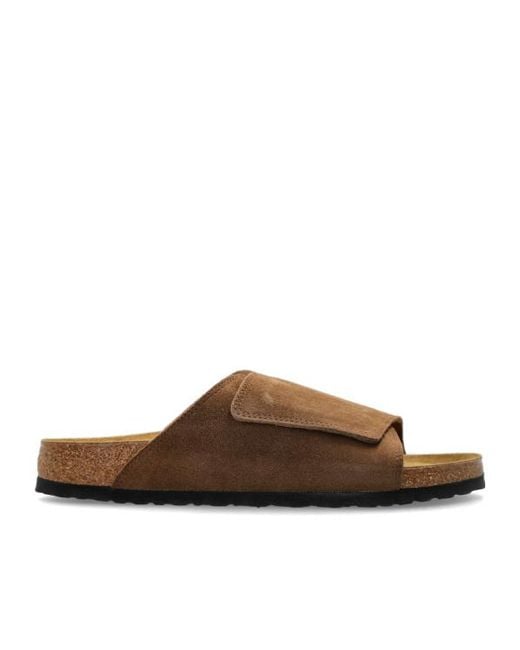 Birkenstock Brown Solana Vl Slip-On Slides for men