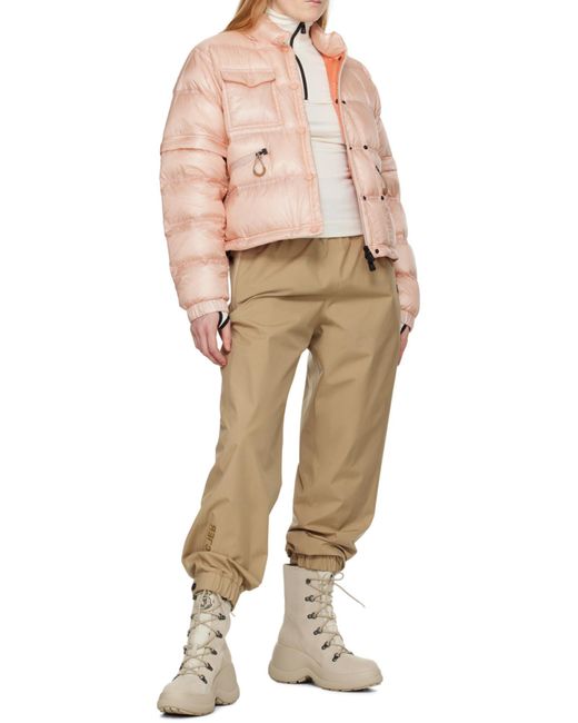 Moncler Natural Grenoble Mauduit Short Down Jacket