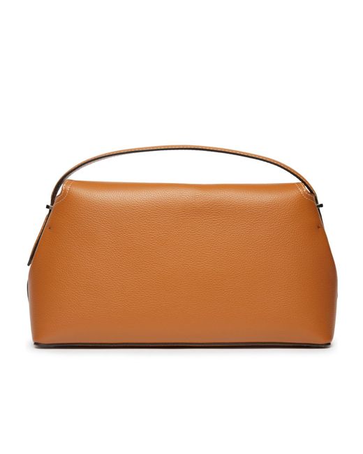 Totême  Brown T-Lock Shoulder Bag