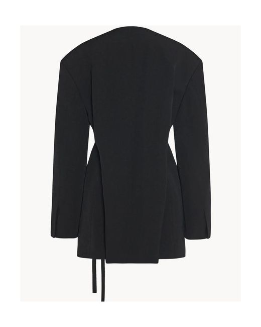 The Row Black Clio Jacket