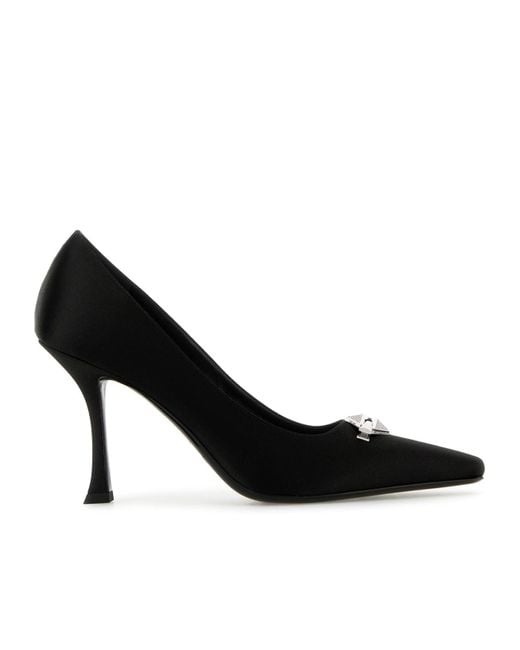 Jimmy Choo Black Embellished Pointed Toe Pumps