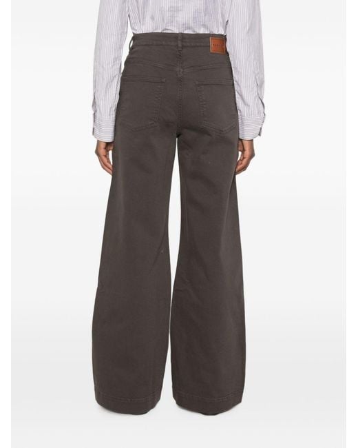 P.A.R.O.S.H. Gray Five-Pocket Jeans