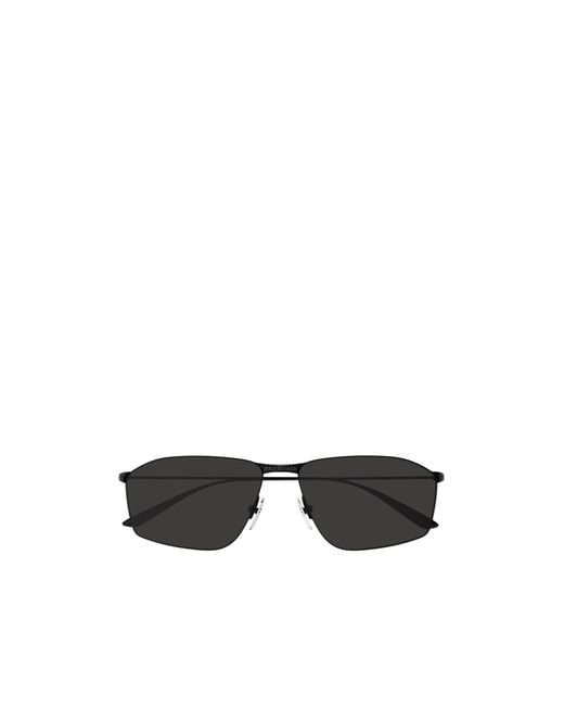 Balenciaga Multicolor Rectangular Sunglasses for men