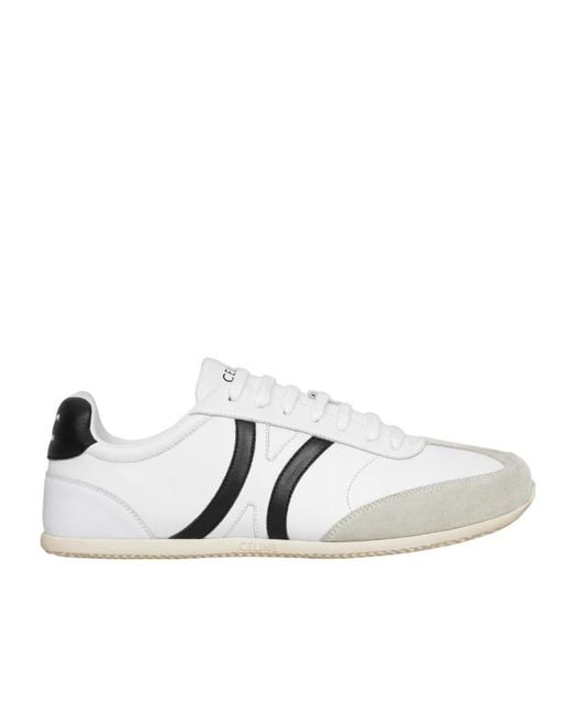 Céline Metallic Jogger Low Lace-Up Sneaker With Triomphe Signature for men