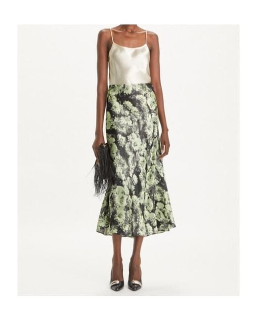 Tory Burch Green Midi Skirts