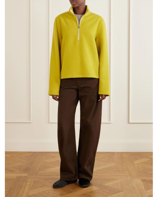 Rier Yellow Long-Sleeved Sweatshirt