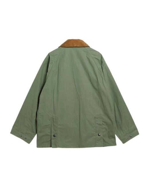 Barbour Green Oversized Bedale Casual Jacket for men