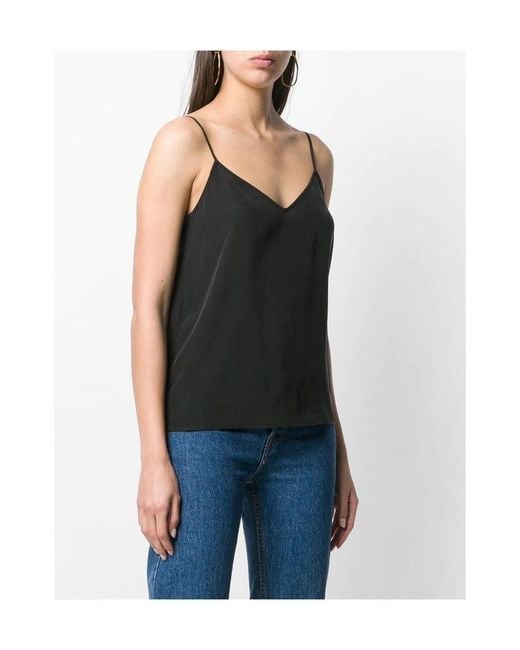 Equipment Black Plain Camisole