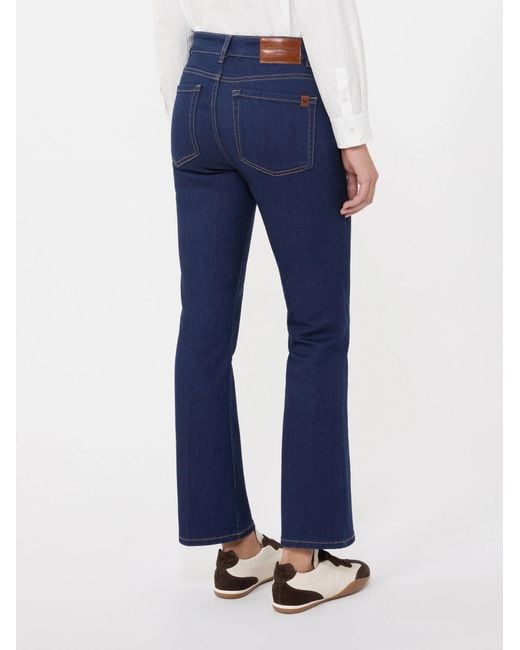 Weekend by Maxmara Blue Five-Pocket Stretch Denim Jeans