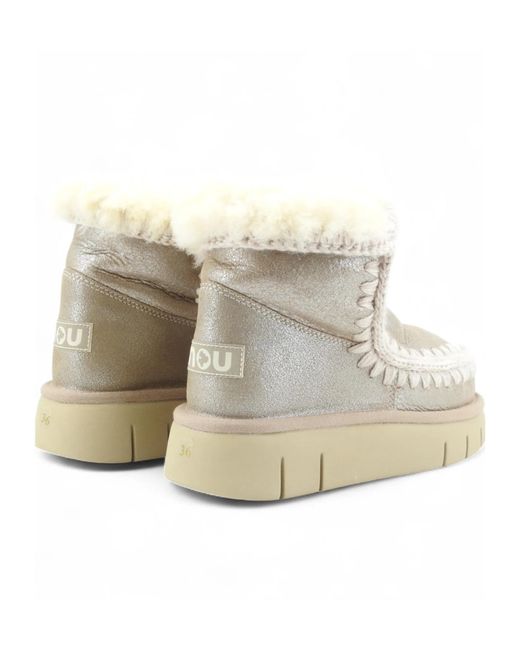 Mou Natural 'Eskimo 18' Ankle Boots