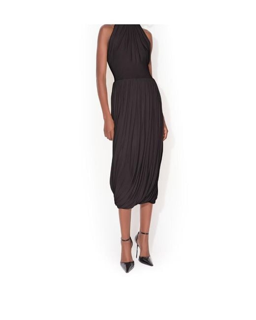 Alaïa Black Twisted Dress