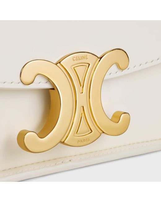 Céline White Shoulder Bag Terence