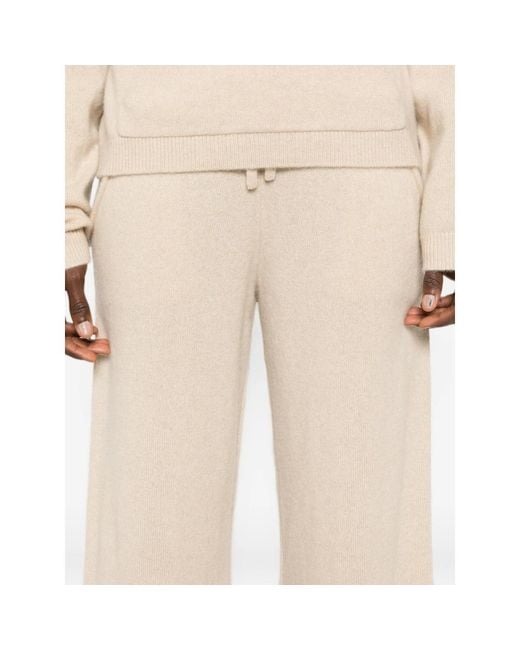 7 For All Mankind Natural Drawstring Casual Pants