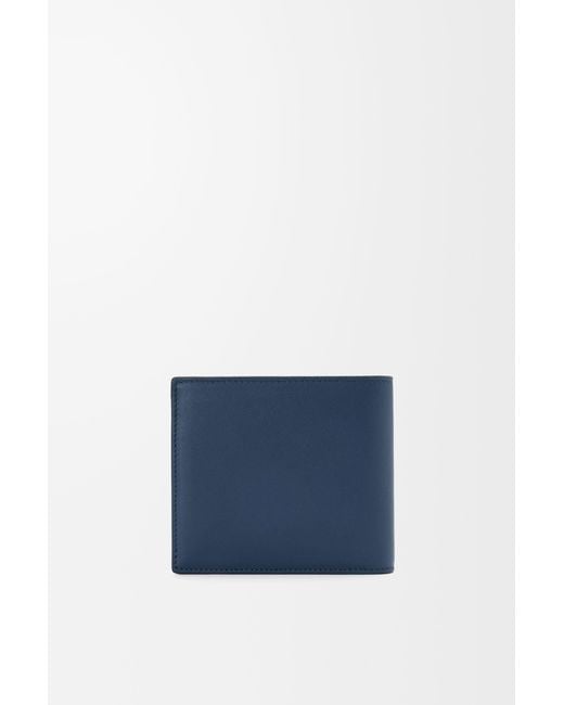 Loewe Blue Bifold Coin Wallet for men