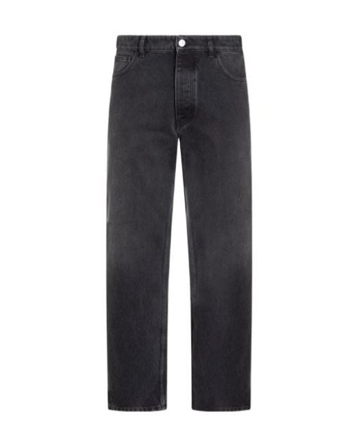 Marni Blue Belt Loops Jeans for men