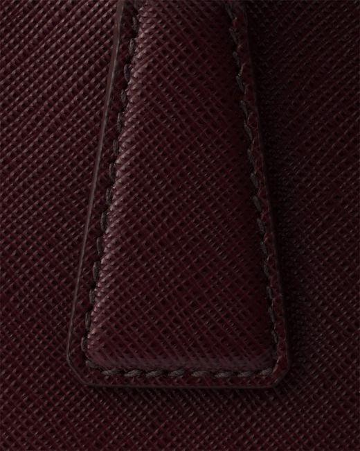 Prada Red Galleria Medium Saffiano Leather Bag