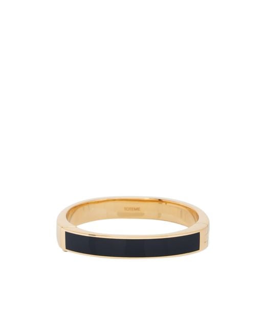 Totême  White Signature Enamel-Plated Bangle